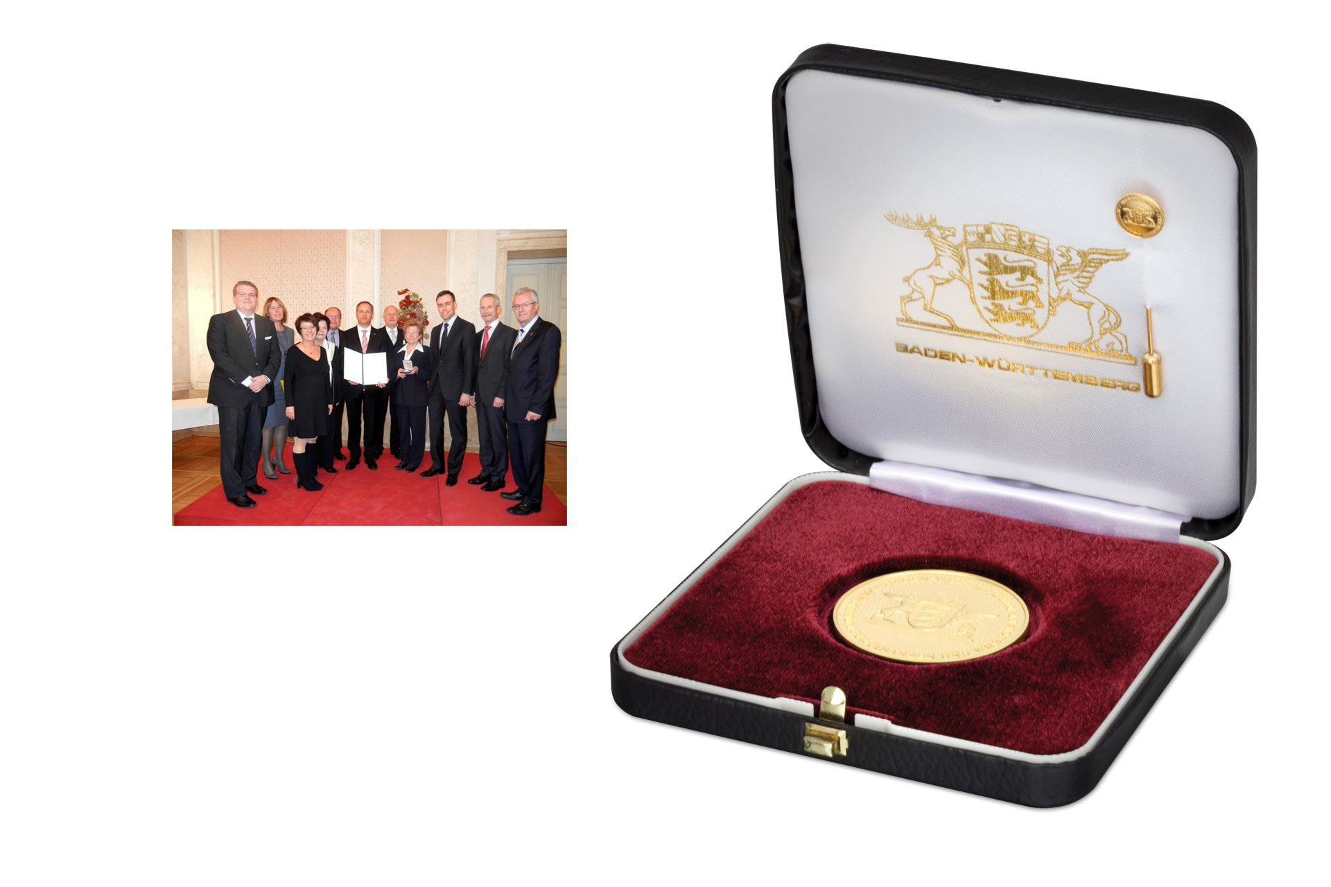 Recognition to Edelstahl Rosswag through the Industry Medal of Baden-Württemberg State